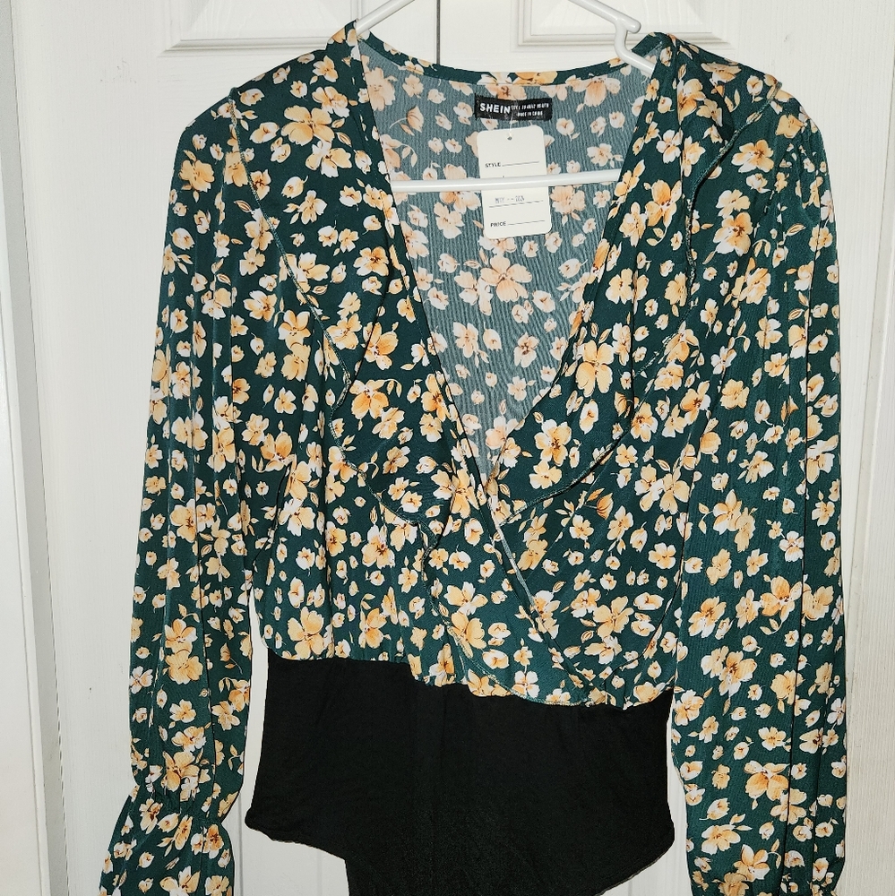 Floral bodysuit